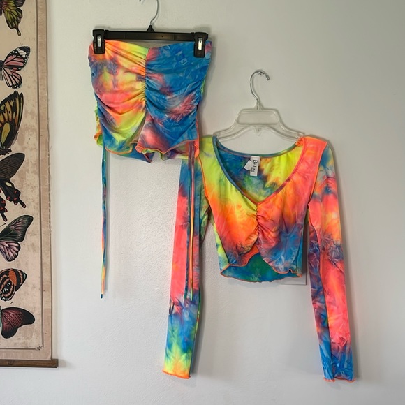 Festival tye dye set - Picture 1 of 3